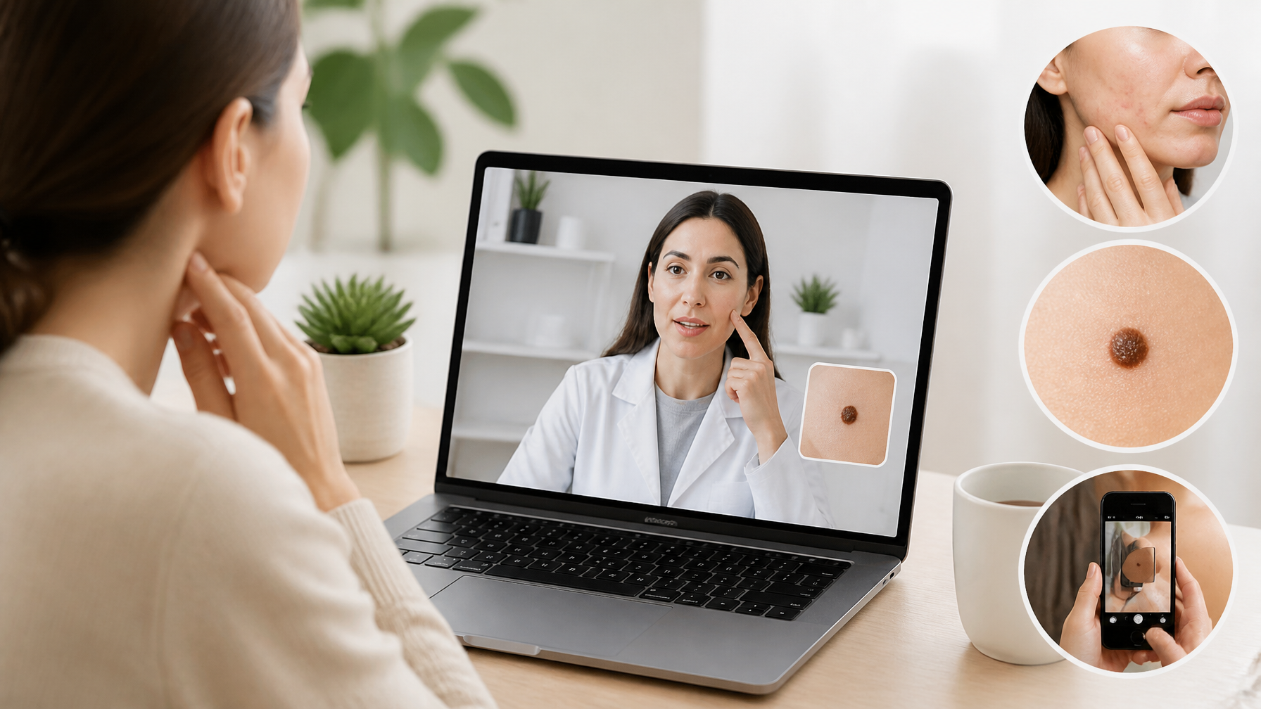 Virtual vs. In-Person Dermatology UK: When to Click or Clinic