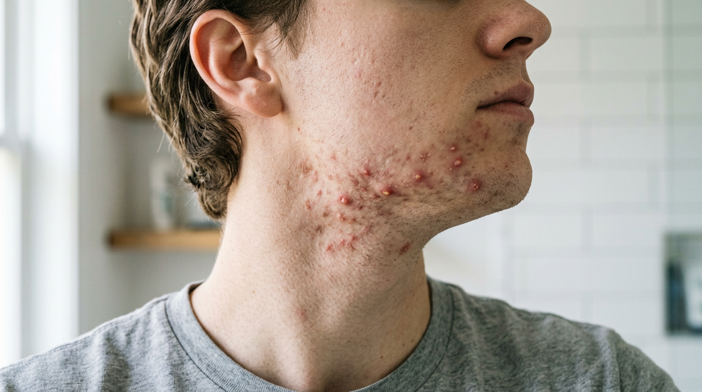 Why Adult Acne Loves the Jawline (And What's Actually Causing It)